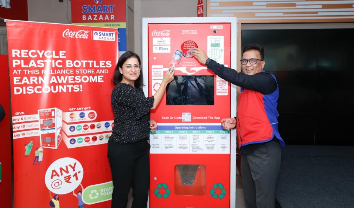 Retail India News Circular Economy Vision CocaCola and Reliance